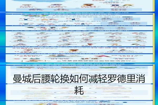 曼城后腰轮换如何减轻罗德里消耗